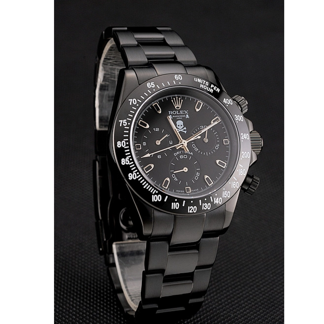 Aaa replica watch Black Japan Rolex Mastermind Daytona 1454023 0723
